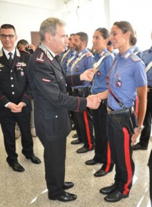 Gen_Vincenzo_Giuliani ista Comando Provinciale Carabinieri di Nuoro