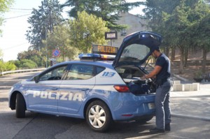 polizia_posto di blocco stradale