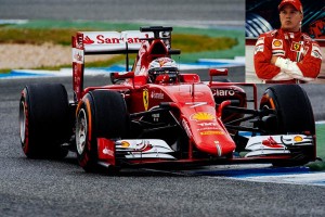 raikkonen sulla sua ferrari