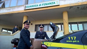 gdf in lotta contro al contraffazione dei prodotti