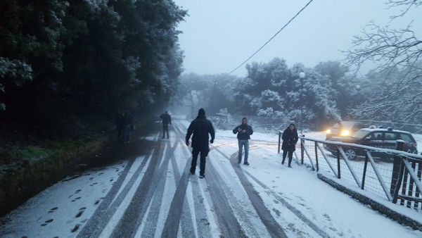 neve in sardegna