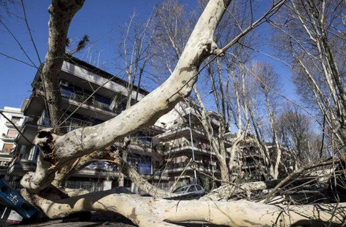 bufere di vento in tutta Italia_un morto nel crotonese