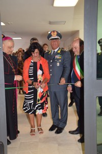 inaugurazione nuova caserma ss gdf