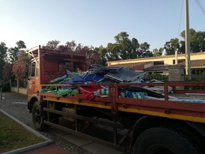 sequestro sulle spiage di attrezzature da spiaggia da militari guardia costiera2