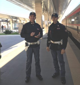 Agenti polizia ferroviaria Cagliari