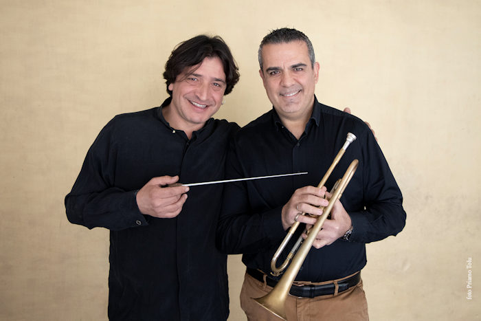 Simone Pittau e Vinicio Allegrini (foto Priamo Tolu)