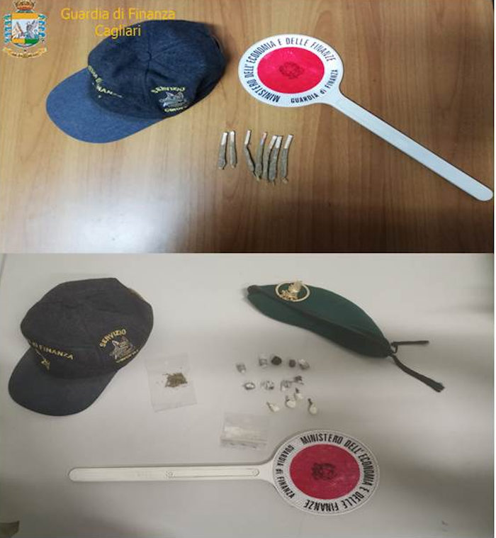 foto droga sequestrata a ca e provincia da gdf