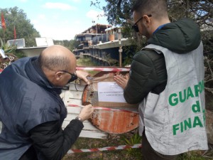 Sequestrata da gdf Palau discarica abusiva