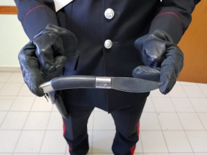 coltello usato per tentato omicidio cagliari