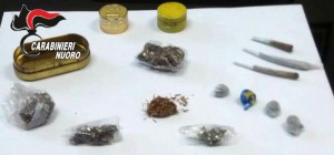 Controlli antidroga nelle scuole del nuorese da parte di carabinieri
