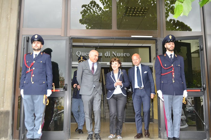 Il nuovo prefetto di Nuoro in visita in Questura