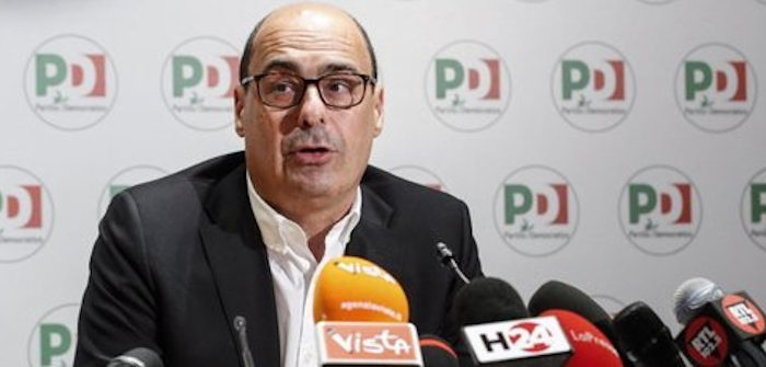 Nicola Zingaretti_segretario Pd commenta il buon risultato delle europee