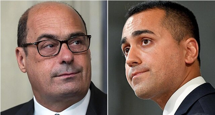 crisi di governo_cena tra Zingaretti e Di Maio