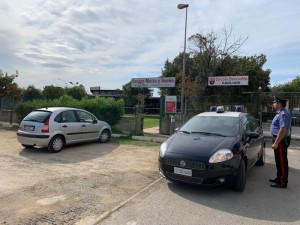 Incendio in una bocciofila di Cagliari