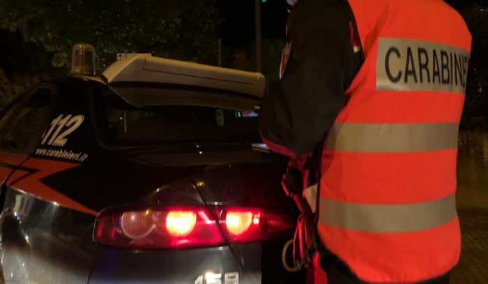 Carabinieri comp. Lanusei in servizio