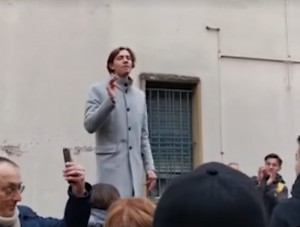 Il fascistoide Salvini irridu un ragazzo dislessico delle Sardine