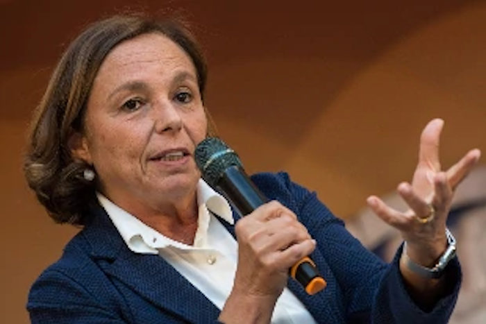 Nella foto la ministra dell'interno Larmorgese