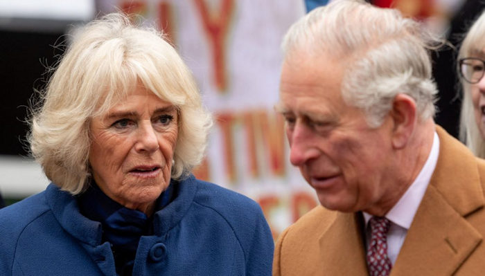 Nella foto i due bellissimi_ Camilla_ moglie e Carlo_ marito_ Per non confondere