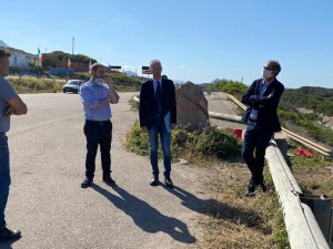 Sopralluogo con assessore Frongia al. centro