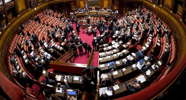 nuova immagine aula senato