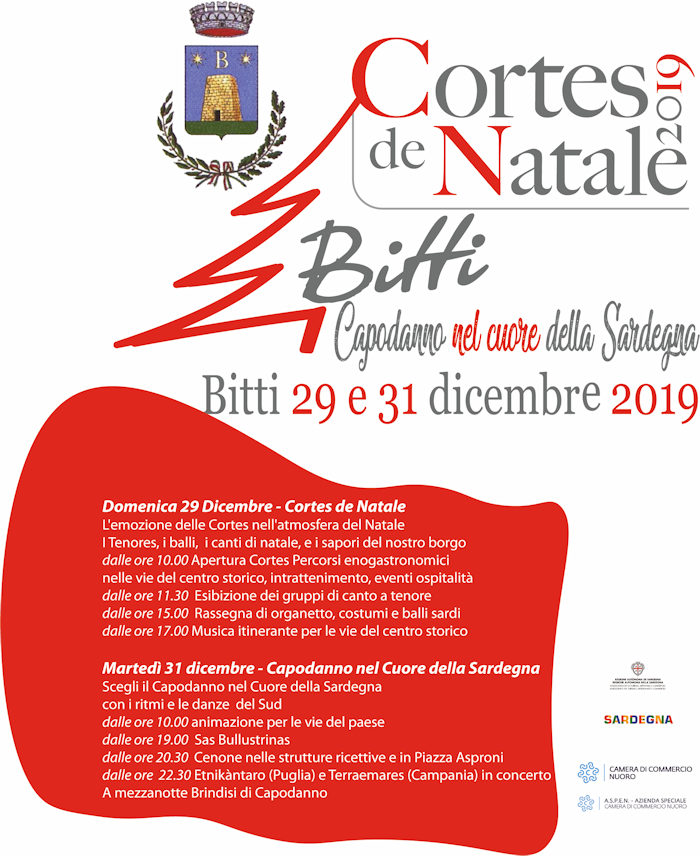 Programma Cortes e Capodanno 2019