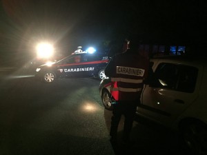 Controlli notturni dei carabinieri della comp di Tempio