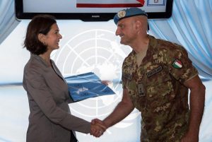 presidente boldrini in visita a contingente italiano in libano2