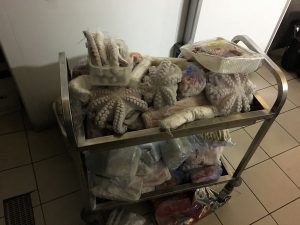 pesce sequestrato da guardia costiera di Cagliari