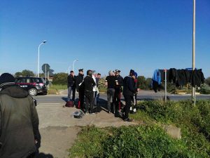 clandestini algerini fermati dai cc