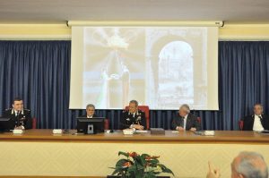 presentazione nella sede della legione carabinieri calendario arma