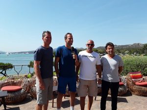 torneo di tennis di ex campioni a porto cervo