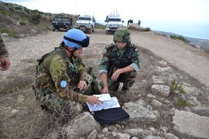 Giovane ufficiale delle LAF e Comandante di Plotone Mortai Pesanti italiano