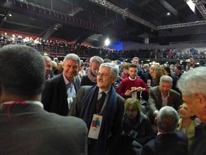A Roma d'Alena assiste alla nascia del nuogo soggetto politco della sinistra unita