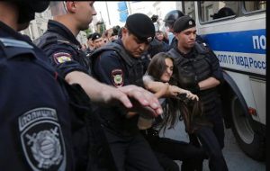 Putin ordina_arrestate gli oppositori poliitici