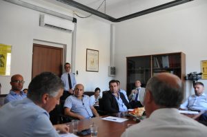 Sassari_olbia_assessore Frongia incontro sindaci del territorio