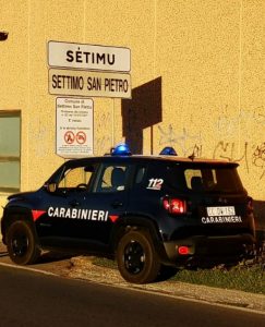 Carabinieri a settimo san pietro