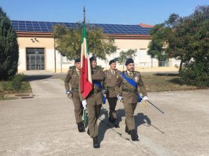 3 - Arrivo della Bandiera di Guerra del reggimento logistico Sassari